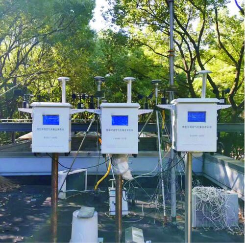 Solution for a Three-Dimensional Monitoring System for Coordinated Control of PM2.5 and O₃