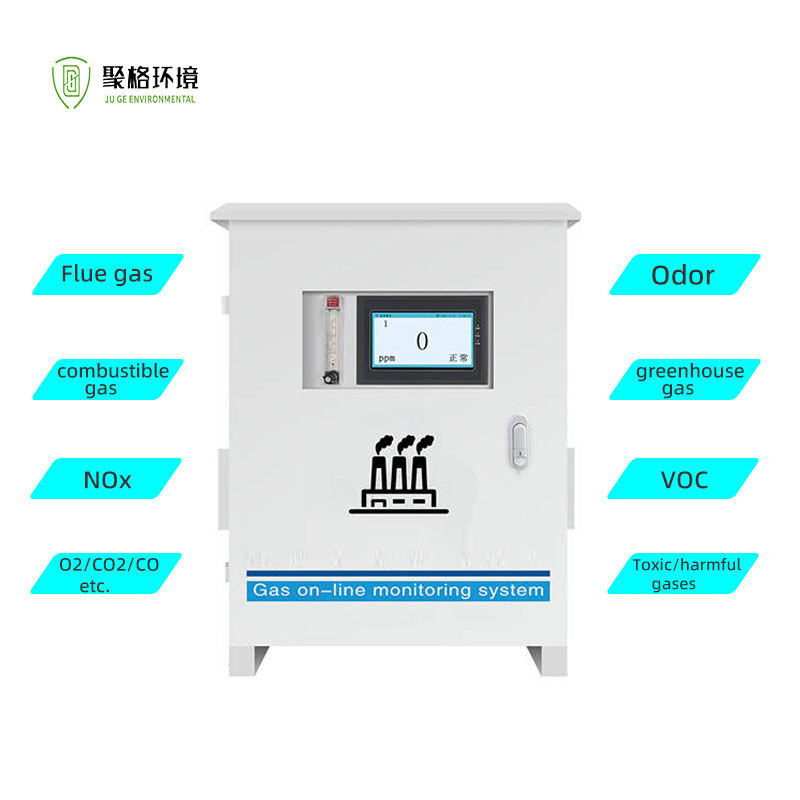 Online Gas Monitoring System with Pump Suction Detection